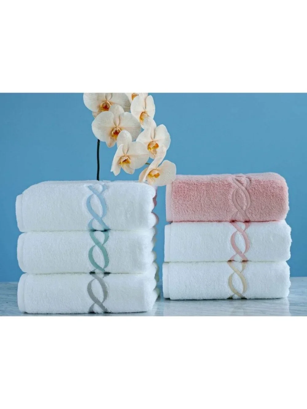 Luxurious 1000g Oversized Grey Egyptian Cotton Bath Towel 63